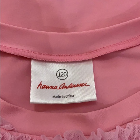 3 pc Hanna Andersson ruffle tankini & rash guard - Picture 7 of 9